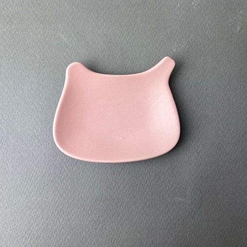 컬러 도자기 젓가락 받침 - 라이트 핑크