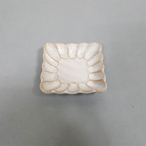 시노기 화이트 정사각 소접시(9cm)